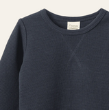 Nature Baby Selby Waffle Tee Navy