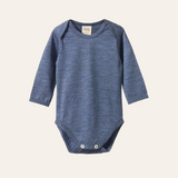 Nature Baby Mer Ess L/S Bodysuit Vintage Indigo Marl