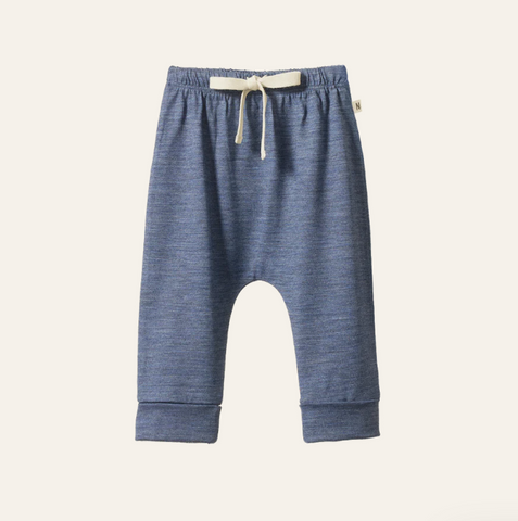 Nature Baby Mer Ess D/S Pants Vintage Indigo Marl
