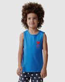 Sherif Love Gaming Sleeveless Tank Royal Blue