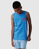 Sherif Love Gaming Sleeveless Tank Royal Blue