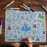 Hey Doodle Reusable Colouring Mat Sugar & Spice