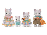 Sylvanian Families Latte Cat Family