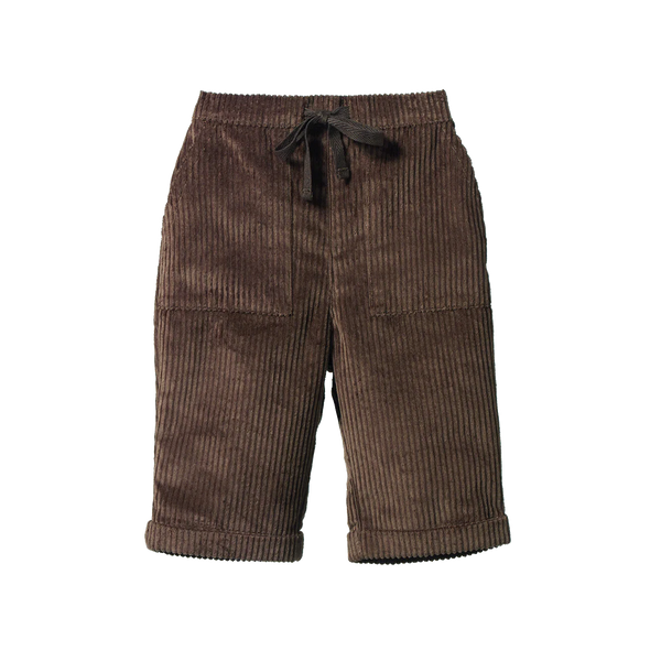 Nature Baby Teddy Cord Pants - Pinecone
