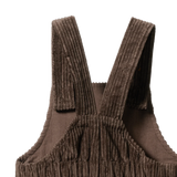 Nature Baby Teddy Overalls - Pinecone