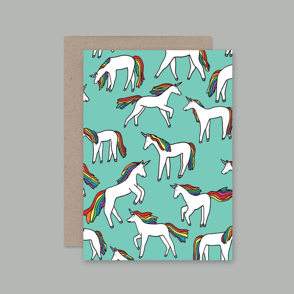 AHD Unicorns Card