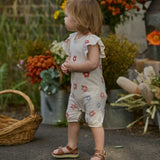 Nature Baby - Tilly Suit - Flora Stamp