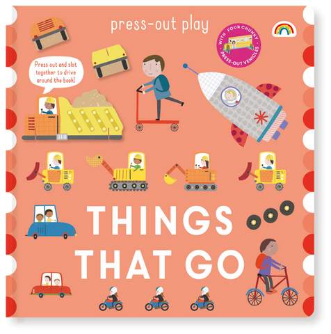 Press Out Play Book - Things that Go.