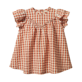 Nature Baby Una Dress - Dandelion Gingham