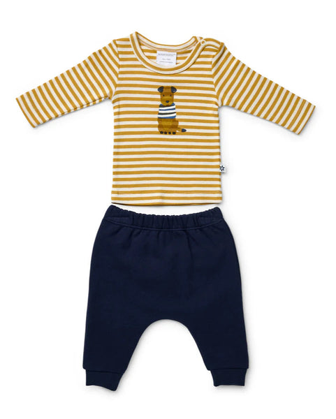 Marquise Little Explorers Top & Fleece Pant Set