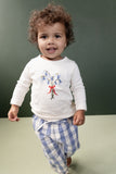 Nature Baby Sunny Pants Bluebelle Check