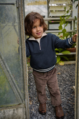 Nature Baby Camper Sweatshirt Navy