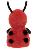 Charlie Bears Leaf Ladybird Rose Red