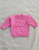 Knitted by Nana Jumper Pink