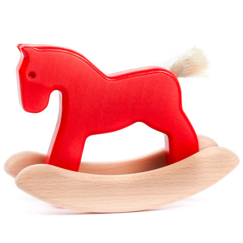 Bajo - Mini Rocking Horse - Red
