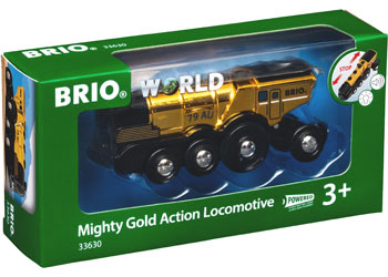 Brio Mighty Gold Action Locomotive