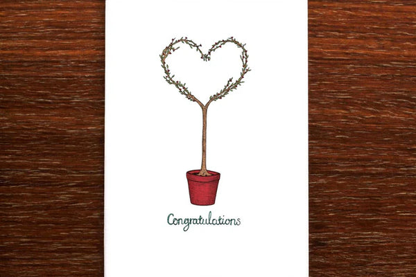 The Nonsense Maker Congratulations Love Tree