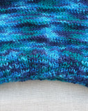Knitted by Nana Jumper Blue Gradient