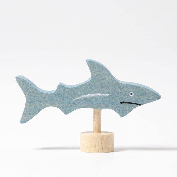 Grimm's Shark Wooden Decoration