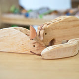 Drei Blatter Wooden Pencil Holder - Snake 12 Holes