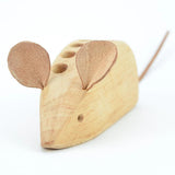 Drei Blatter Wooden Pencil Holder - Mouse 12 Holes