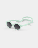 Izipizi Sunglasses Sun Kids: D Shape - Aqua Green