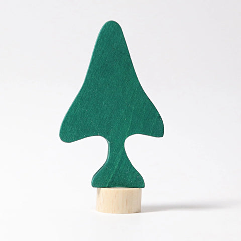 Grimm's Pine Tree Wooden Decoration