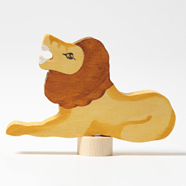 Grimm's Lion Wooden Decoration