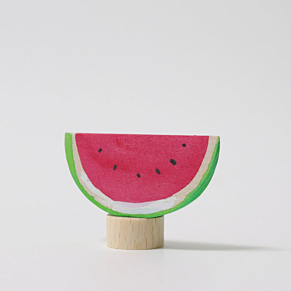 Grimm's Wooden Watermelon Decoration