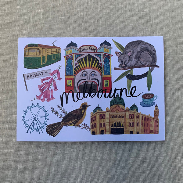 AHD Paper Co. Melbourne Card
