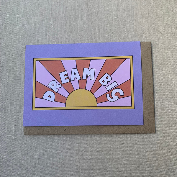 AHD Paper Co. Dream Big Card