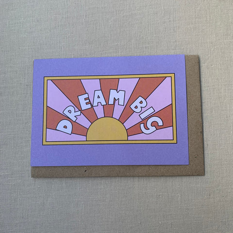AHD Paper Co. Dream Big Card