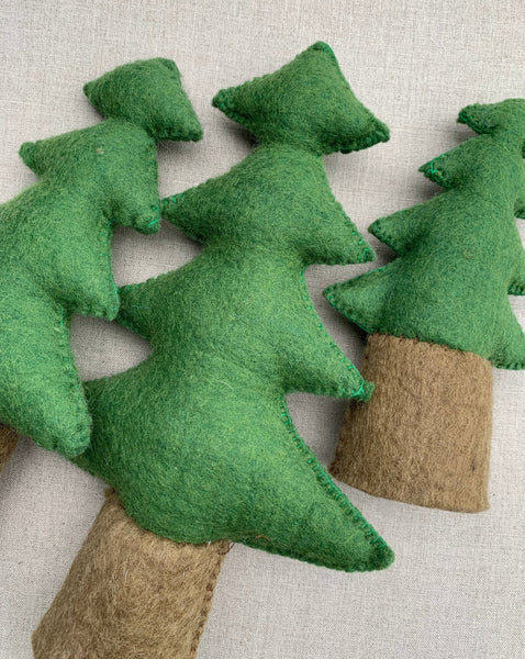 Papoose Pine Trees Set 3pc