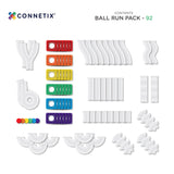 Connetix Tiles - Rainbow Ball Run Pack 92 Piece