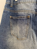 Cider wide leg denim jeans