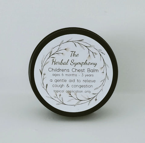 The Herbal Symphony Childrens Chest Balm 50g