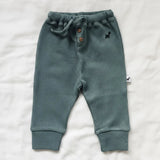 Murphy & Co. Adjustable Fit Waffle Pants - Sage