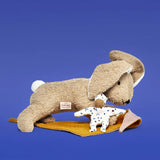 Kathe Kruse Cuddle Friend with Comforter - Holly Rabbit