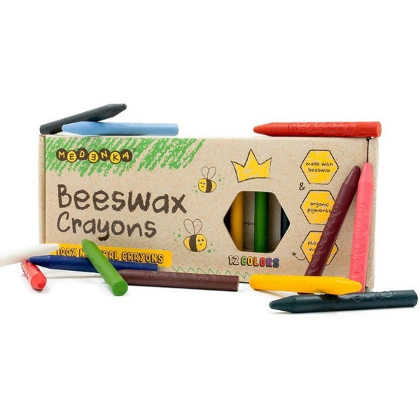 Medenka Beeswax Crayons 12 Pack