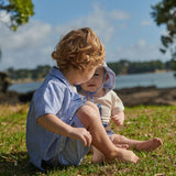 Nature Baby Guthrie Shirt Linen Stripe