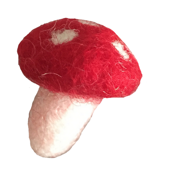 Papoose Felt Mushroom 4cm