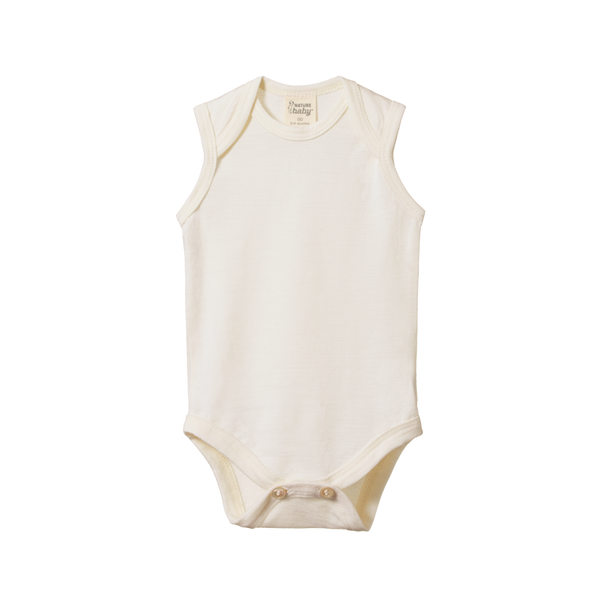 Nature Baby Merino Essentials Singlet Bodysuit