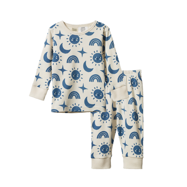 Nature Baby Long Sleeve Pyjama Set Twilight Print