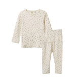 Nature Baby 2pc L/S Pointelle Pyjama Set Aster Floral Print