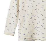 Nature Baby 2pc L/S Pointelle Pyjama Set Daisy Print