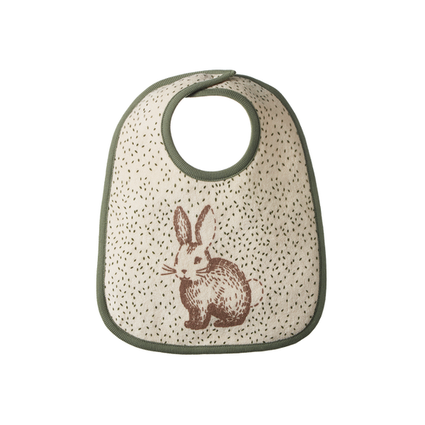 Nature Baby Reversible Bib Rabbitty Print