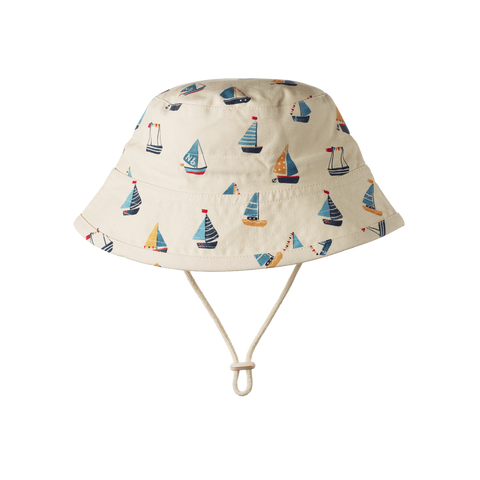Nature Baby Bucket Sun Hat Regatta Print