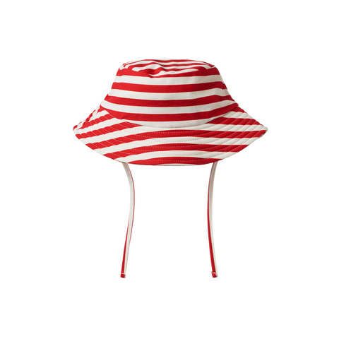 Nature Baby Splash Sunhat Red Sea Stripe