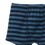 Nature Baby Boxer Short Navy / Teal Sea Stripe