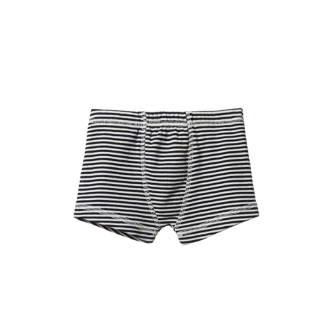 Nature Baby Boxer Short Navy Stripe